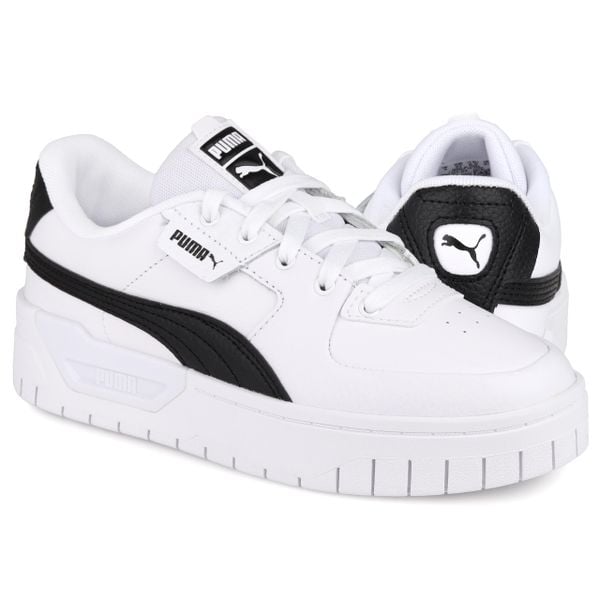 Buty do chodzenia damskie Puma Cali Dream. Białe buty sportowe na co dzień damskie Puma, bez wzorów, z materiału, trekkingowe. Za 314.00 zł.