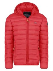 Geographical Norway Kurtka pikowana "Amigolor" w kolorze czerwonym rozmiar: XL. Czerwone kurtki męskie Geographical Norway, xl, bez wzorów, bez kaptura. Za 174.84 zł.