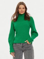 Liu Jo Sweter WF4361 MA57P Zielony Regular Fit. Zielone swetry klasyczne damskie Liu Jo, xl, z syntetyku, bez kołnierzyka. Za 519.99 zł.