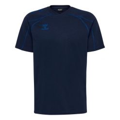 Koszulka Hummel Move 2.0. Niebieskie t-shirty sportowe męskie HUMMEL, bez ramiączek, do piłki nożnej. Za 194.00 zł.