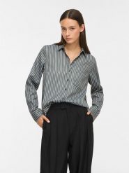 Vila Koszula "Vidarma" - Regular fit - w kolorze zielonym rozmiar: 36. Zielone koszule damskie Vila, s, bez wzorów, z materiału, bez kołnierzyka, bez ramiączek. Za 90.95 zł.