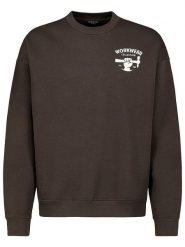 Sublevel Bluza w kolorze ciemnobrązowym rozmiar: S. Brązowe bluzy bez kaptura męskie Sublevel, s. Za 109.00 zł.