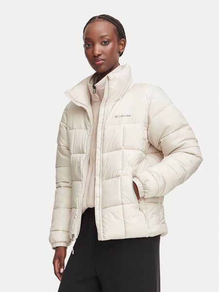 Columbia Kurtka zimowa Puffect™ III Full Zip 2171251 Beżowy Regular Fit. Brązowe kurtki damskie Columbia, na zimę, m, bez wzorów, z syntetyku, bez kaptura. Za 659.99 zł.