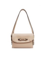 Guess Torebka Lefia HWBG96 44190 Beżowy. Brązowe torebki klasyczne damskie Guess, z aplikacjami, ze skóry, bez dodatków. Za 449.99 zł.