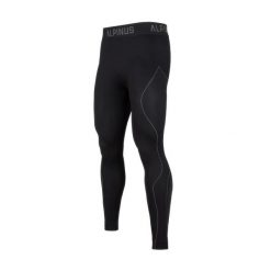 Spodnie termoaktywne trekkingowe męskie Alpinus Active Base Layer. Czarne bielizna termoaktywna męska Alpinus, m, bez wzorów. Za 109.00 zł.