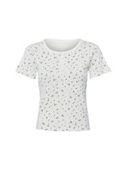 Marie Lund Koszulka Kobiety Bawełna niebieski, S. Niebieskie t-shirty damskie Marie Lund, s, bez wzorów, z bawełny, bez kołnierzyka. Za 119.95 zł.
