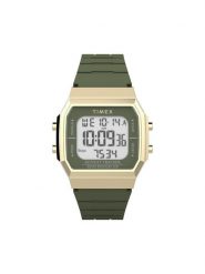 Timex Zegarek TW5M60800 Zielony. Zielone, cyfrowe zegarki męskie Timex. Za 339.99 zł.