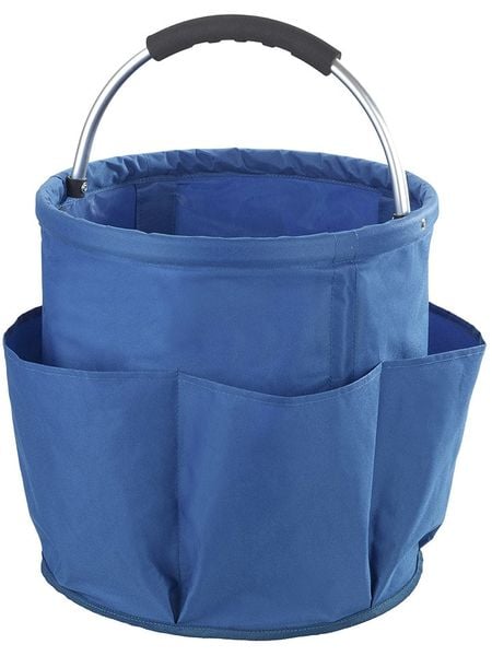 Wenko Wiaderko domowe w kolorze niebieskim - wys. 35 x Ø 35 cm rozmiar: onesize. Niebieskie shopper bag damskie WENKO, bez wzorów, z materiału, bez dodatków. Za 62.61 zł.