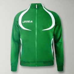 Kobieta Bieganie Kurtka Oddychająca Singapore Zielony-Biały. Białe kurtki damskie Legea, xs, bez wzorów, z materiału, z kapturem. Za 67.90 zł.
