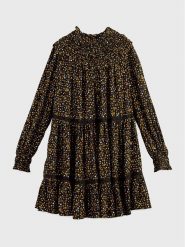 Scotch & Soda Sukienka codzienna 168914 Czarny Regular Fit. Czarne sukienki damskie Scotch & Soda, na co dzień, xs, bez wzorów, z wiskozy, bez kołnierzyka, bez ramiączek, proste. Za 459.99 zł.