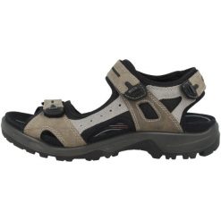 Buty do chodzenia męskie Ecco Offroad. Zielone buty trekkingowe męskie ECCO, z materiału, bez zapięcia, trekkingowe. Za 737.00 zł.