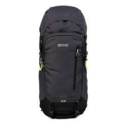 Plecak Regatta Highton V2 65L. Czarne plecaki damskie Regatta, bez wzorów, z materiału. Za 299.99 zł.