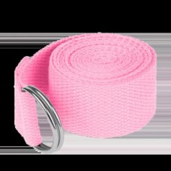 Pasek do jogi rozciągania yoga belt taśma materiałowa do stretchingu Rebel. Czerwone paski męskie REBEL ACTIVE, bez wzorów, z materiału. Za 10.00 zł.