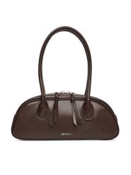 JENNY Torebka JFR-B-003-07 Brązowy. Brązowe torebki klasyczne damskie Jenny, bez wzorów, ze skóry, bez dodatków. Za 139.99 zł.