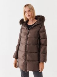 Hetregó Płaszcz zimowy Hanna 8M602F 22WD02 Brązowy Regular Fit. Brązowe kurtki damskie HETREGO, na zimę, m, bez wzorów, z syntetyku. Za 3,409.00 zł.