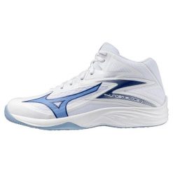 Buty do siatkówki Dorosły Mizuno Thunder Blade Z biały. Białe buty sportowe na co dzień damskie Mizuno, bez wzorów, do siatkówki. Za 340.45 zł.