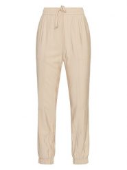 MOSS COPENHAGEN Spodnie w kolorze beżowym rozmiar: XS. Brązowe spodnie materiałowe damskie MOSS COPENHAGEN, bez wzorów, z materiału. Za 144.92 zł.