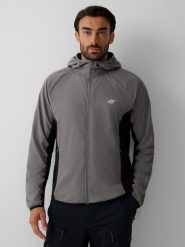 4F Bluza trekkingowa Primaloft Active męska - czarna L. Czarne bluzy z kapturem męskie 4f, l. Za 249.99 zł.