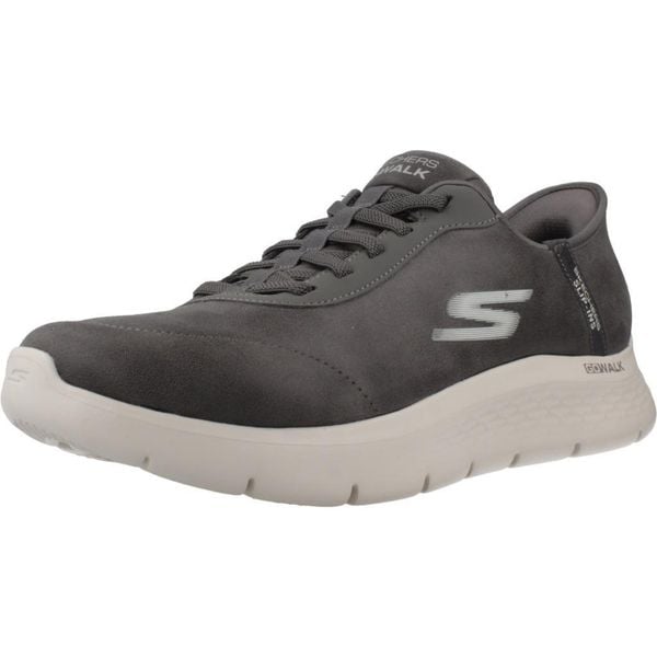 Buty Dorosły Skechers Go Walk Flex szary. Szare buty trekkingowe męskie Skechers, z tkaniny, bez zapięcia, trekkingowe, Skechers Sport. Za 329.99 zł.