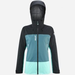 Kurtka damska z membraną MILLET W Kamet Gore-Tex przeciwdeszczowa Niebieski. Niebieskie kurtki damskie Millet, l, bez kaptura, gore-tex. Za 1,799.00 zł.