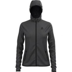 Bluza z kapturem damska Odlo Roy Mid Layer Hoody Full Zip. Szare bluzy z kapturem damskie Odlo, xs. Za 307.99 zł.
