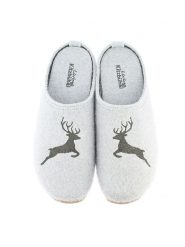 Living Kitzbühel Wełniane kapcie w kolorze białym rozmiar: 41. Białe kapcie damskie Living Kitzbühel, z materiału. Za 91.56 zł.