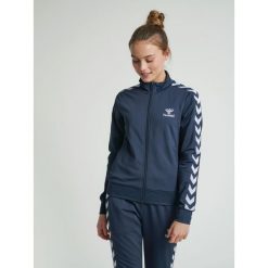 Damska kurtka zapinana na zamek Hummel hmlnelly 2.0. Niebieskie kurtki damskie HUMMEL, xs, bez wzorów, bez kaptura. Za 200.50 zł.