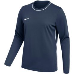 Koszulka damska Nike Dri-Fit Park 26 Crew Top. Niebieskie t-shirty damskie Nike, bez wzorów, z poliesteru, bez kołnierzyka. Za 108.99 zł.