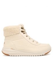 Skechers Trzewiki On The Go Stellar - Alpine Adventure 144756/NAT Beżowy. Brązowe botki damskie Skechers, bez obcasa, na płaskiej podeszwie, bez zapięcia. Za 429.99 zł.