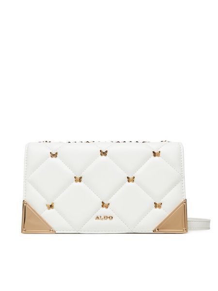 Aldo Torebka Albulasee 14002059 Biały. Białe torebki klasyczne damskie Aldo, bez wzorów, ze skóry, bez dodatków. Za 149.99 zł.