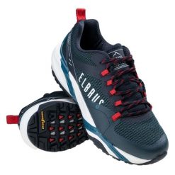 Buty Elbrus Elmar Gr 92800346756 niebieskie. Niebieskie buty trekkingowe męskie z gumy, bez zapięcia. Za 434.68 zł.