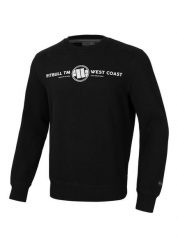 Bluza męska Pitbull Keep Rolling. Czarne bluzy bez kaptura męskie PITBULL, m, z bawełny. Za 259.00 zł.