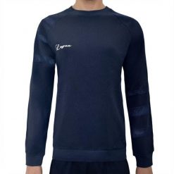 Bluza treningowa ASAI z kapturem z bawełny niebieska. Niebieskie bluzy sportowe damskie Legea, s, bez wzorów, z bawełny, bez ramiączek, długie, bez kaptura. Za 80.00 zł.