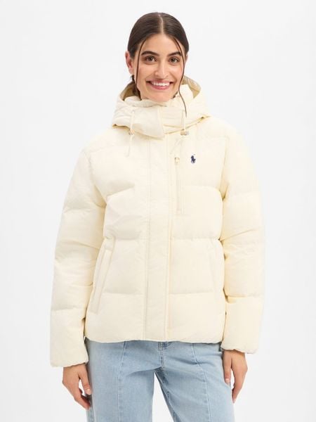 Polo Ralph Lauren Kurtka puchowa Kobiety biały, L. Białe kurtki damskie Polo Ralph Lauren, l, bez wzorów, z puchu, bez kaptura. Za 2,699.95 zł.