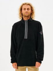 Rip Curl Bluza polarowa "Journey's" w kolorze czarnym rozmiar: S. Czarne bluzy bez kaptura męskie Rip Curl, s, z polaru. Za 83.42 zł.