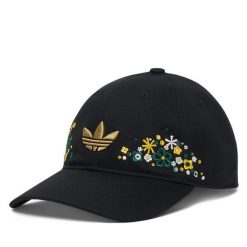 Czapka z daszkiem adidas. Czarne czapki z daszkiem damskie Adidas, bez wzorów. Za 119.99 zł.