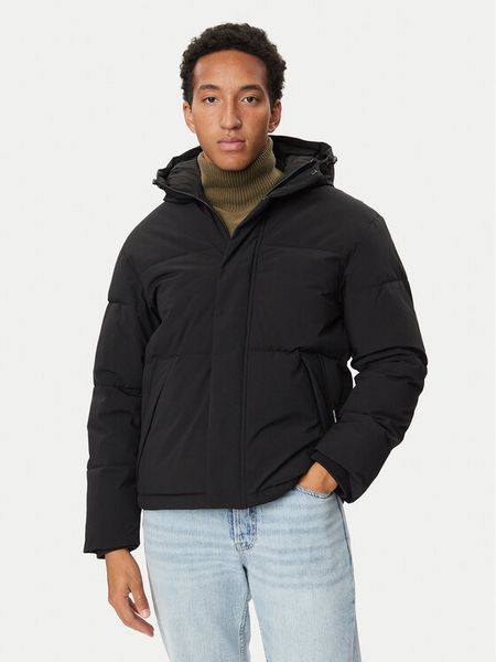 Jack & Jones Kurtka zimowa Soho 12298862 Czarny Regular Fit. Czarne kurtki męskie Jack & Jones, na zimę, m, bez wzorów, z syntetyku, bez kaptura. Za 349.99 zł.