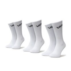Skarpety długie Vans. Białe skarpetki męskie Vans, bez wzorów. Za 89.99 zł.