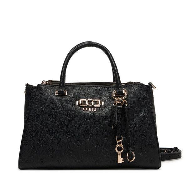 Torebka Guess. Czarne torebki klasyczne damskie Guess, z aplikacjami, bez dodatków. Za 475.99 zł.