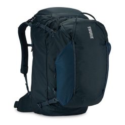 THULE Plecak podróżny Landmark Travel Pack 70 L darkest blue. Niebieskie plecaki męskie Thule, bez wzorów, z materiału. Za 754.95 zł.