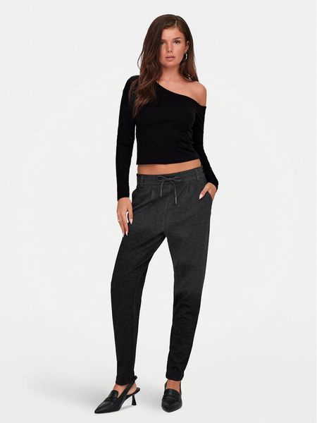 ONLY Bluzka Live Love 15344398 Czarny Slim Fit. Czarne bluzki damskie Only, xl, bez wzorów, z bawełny, bez kołnierzyka, bez ramiączek. Za 69.99 zł.