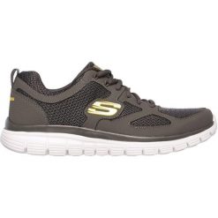 Buty sportowe męskie Skechers Burns Agoura. Szare buty sportowe na co dzień męskie Skechers, bez zapięcia. Za 390.00 zł.
