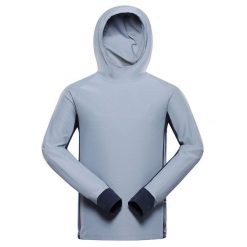 Bluza męska sportowa szybkoschnąca z kapturem Alpine Pro Fez. Zielone bluzy sportowe męskie Alpine Pro, m, z elastanu. Za 299.00 zł.