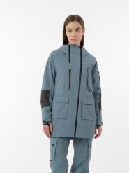 4F Kurtka snowboardowa membrana 15 000 damska XL. Niebieskie kurtki damskie 4f, l, bez wzorów, bez kaptura, narciarskie. W wyprzedaży za 279.99 zł.
