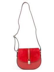 Victor & Hugo Paris Skórzana torebka "Rhea" w kolorze czerwonym - 24 x 19 x 6 cm rozmiar: onesize. Czerwone torebki klasyczne damskie Victor & Hugo Paris, bez wzorów, z materiału, bez dodatków. Za 260.99 zł.