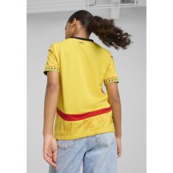 Młodzieżowa koszulka wyjazdowa Ghana 2025 PUMA Pelé Yellow Black. Żółta bluzki damskie Puma, m, z aplikacjami, młodzieżowe, bez kołnierzyka, bez ramiączek. Za 329.00 zł.