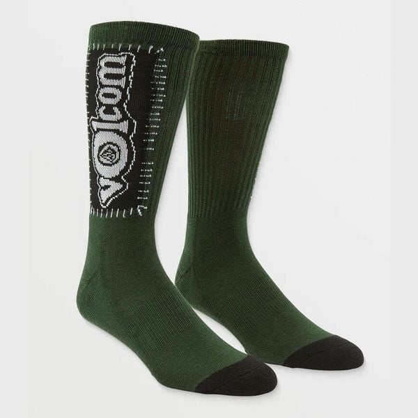 Skarpety Volcom Ent alpine. Szare skarpetki męskie Volcom, bez wzorów. Za 80.37 zł.