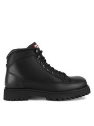 Hunter Trapery CHESTER-03 MI08 Czarny. Czarne buty zimowe męskie Hunter, z nubiku, bez zapięcia. Za 449.99 zł.