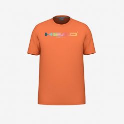 Head Rainbow T-shirt. Białe t-shirty męskie HEAD, xl, bez wzorów, bez kołnierzyka. Za 136.00 zł.