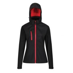 Kurtka Softshellowa Damska Membrana Trójwarstwowa Venturer. Czarne kurtki damskie Regatta, s, bez wzorów, bez kaptura. Za 240.99 zł.